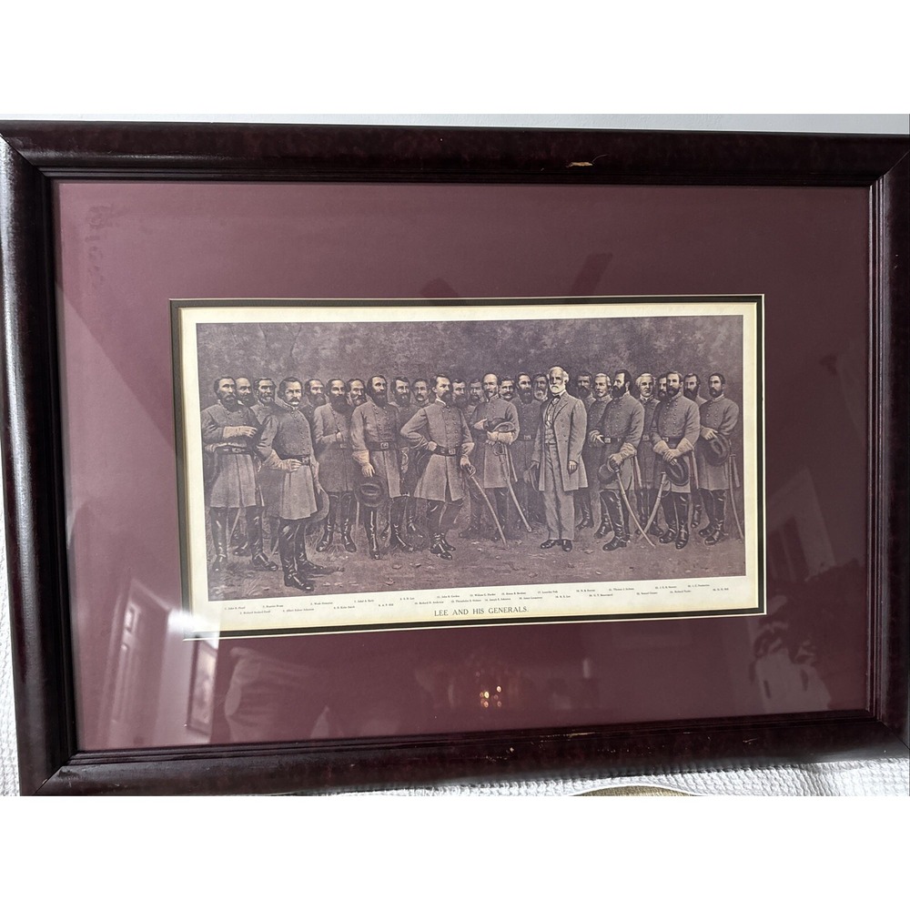 Lee And His Generals ,print